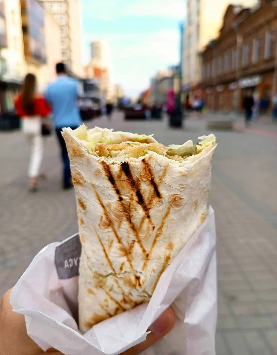 Две точки Шаурма + шашлык, кафе. Ф - фото бизнеса